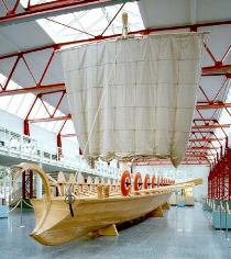 Museum f&uuml;r antike Schifffahrt in Mainz, Main-Radweg