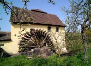 Wasserm&uuml;hle in M&uuml;hlheim, Main-Radweg